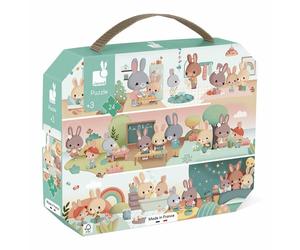 janod Puzzle in valigia My Day 24 pezzi 1 St