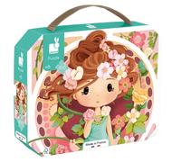 Janod - Puzzle Ispirato Mucha - Puzzle per Bambini 100 Pezzi - Gioco Educativo - Sviluppa Pazienza e Manualità - Certificato FSC - Dai 6 Anni, J02578