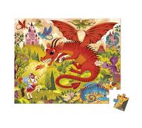 Janod - Puzzle per bambini 36 pezzi Tema Principesse Dai 4 anni - Puzzle per bambini - Sviluppa la pazienza e la concentrazione - Prodotto in Francia - Dai 4 anni