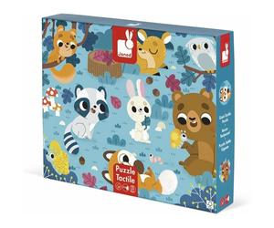 janod Puzzle tattile animali della foresta 20 pezzi 1 St