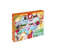 Puzzle Tattile Janod una Giornata Allo Zoo 20 pezzi