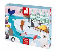 janod Puzzle tattile Vita nel ghiaccio 20 pezzi 1 St