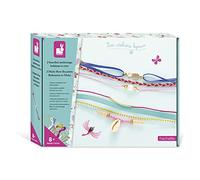 Janod - Set 2 Braccialetti dell'Amicizia Multifilo Fai-Da-Te - Les Ateliers Bijoux - Attività Creativa per Bambini - Abilità Manuali e Concentrazione - Dagli 8 Anni, J07931