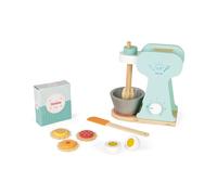 Janod - Set Del Piccolo Pasticcere in Legno - Giocattolo da Cucina Imitazione - 6 Accessori Inclusi - Dall'Età di 8 Anni, J06605