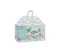 Janod Set di 6 Barrette da Crare-Gatto e Cane-Les Ateliers Bijoux-Kit per Il Tempo Libero Bambini-capacità motorie e Creative-da 5 anni-J09181, J09181