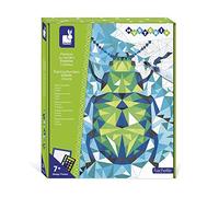 Janod - Set Dipingi con i Numeri Insetti - 2 Quadretti Fai-Da-Te - Mysterix - Attività Creativa per Bambini - Dai 7 Anni, J07980
