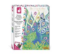 Janod - Set Dipingi con i Numeri Uccellini Fantastici - 2 Quadretti Fai-Da-Te - Les Ateliers du Calme - Attività Creativa per Bambini - Dai 7 Anni, J07986