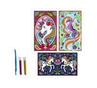 Janod - From 7 years old - Creative Kit - Unicorn Sequins - Les Ateliers du Calm