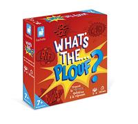 Janod - What's The Plouf - Gioco da tavolo per bambini - Quiz invertito - 40 carte + 5 tessere rotonde - Gioco di logica e velocità - Giochi da 7 anni, J0248