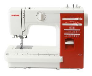 Janome 415LL Macchina per cucire meccanica con piedino tagliacuci omaggio