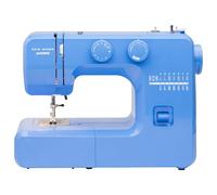 Janome Blue Couture Easy-to-Use Sewing Machine with Interior Metal Frame, Bobbin Diagram, Tutorial Videos, Made with Beginners in Mind!