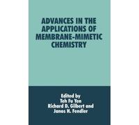 Janos H. Fendle Advances in the Applications of Membrane-mime (Copertina rigida)