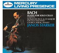 JANOS STARKER - J.S.BACH: SIX SUITES FOR SOLO