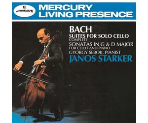 JANOS STARKER - J.S.BACH: SIX SUITES FOR SOLO