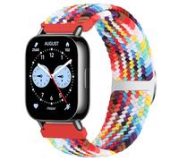 Janpso Cinturino compatibile con Xiaomi Redmi Watch 5 Lite/Active per donne e uomini, cinturino di ricambio in nylon intrecciato elastico regolabile per Redmi Watch 5 Active/Lite, colore ufficiale