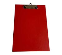 Janrax Portablocco singolo A4 in PVC rosso