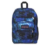 JANSPORT Backpack-Computer Bag with 2 Compartments, Ergonomic Shoulder Straps, 15” Laptop Sleeve, Haul Handle-Rucksack Libreria con Scomparto Pollici, Galassia Cyberspazio, Taglia Unica Unisex-Adulto