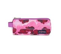 JanSport Basic, custodia per accessori, compatta, con cerniera, per gli oggetti essenziali di tutti i giorni, capacità 1 L, 22.5 x 7.5 x 6 cm, colore: fucsia digitale pop art