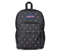 JANSPORT Big Day Pack Zaino capiente con scomparto per laptop da 15 pollici, 43.5 x 19 x 32.5 cm, Bad Bows, Nero