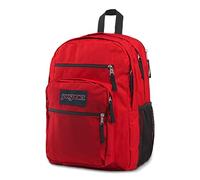 JANSPORT - Borsa da viaggio Big Student Rosso (Nastro rosso) Taglia unica