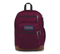 JanSport Cool Backpack - Zaino con custodia per computer portatile da 15", colore: rosso ruggine - Zaino grande per computer con 2 scomparti, cinghie ergonomiche, borsa per libri per uomo e donna