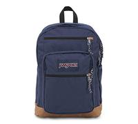JANSPORT Zaino con custodia per laptop da 15", blu navy, grande borsa per computer con 2 scomparti, cinghie ergonomiche, borsa per uomo e donna