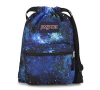 JANSPORT DRAWSACK Zaino piccolo, Cyberspace Galaxy (Nero)