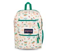 JANSPORT Laptop Backpack - Borsa per libri con scomparto per computer portatile da 15", unisex, confezione da 1, Crema Five a Day, Taille unique, Moderno