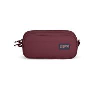 JANSPORT Large Accesssory Pouch Tasca grande, 10 x 8 x 23 cm, Russet Red, Rosso