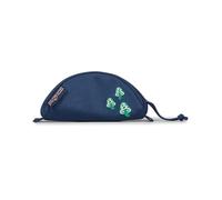 JanSport Luna - Pochette piccola imbottita in stile taco con scomparto principale con cerniera, ricamo a funghi