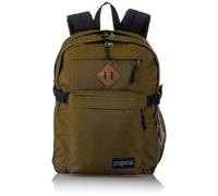 JanSport Main Campus Backpack - Travel or Work Bag w 15-Inch Laptop Sleeve and Dual Water Bottle Pockets Army Green