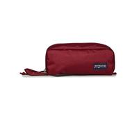 JanSport Perfect Pouch - Apertura a fisarmonica, scomparto singolo con 3 divisori, piccola tasca interna, Rosso Ruggine, Taglia unica