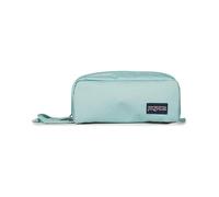 JanSport Perfect Pouch - Apertura a fisarmonica, scomparto singolo con 3 divisori, piccola tasca interna, Salvia sbiadita, Taglia unica