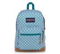 JanSport Right Pack Zaino resistente con tasca imbottita per laptop da 15 pollici, Hyped Hearts Verde, Taille unique, Zaino Right Pack