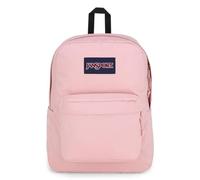 JanSport SuperBreak Backpack - School, Travel, or Work Bookbag with Water Bottle Pocket, Misty Rose