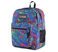 JanSport Trans Supermax Multi Acid Rainbow Swirl Backpack School Travel Pack
