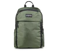 JanSport Venture Daypack - Travel Pack With Large Main Compartment, Padded Laptop Sleeve, Dual Water Bottle Pockets, and Attachment Buckles, Cargo Green