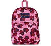 JanSport SuperBreak One Zaino - Zaino leggero per tutti i giorni con tasca portaoggetti frontale, capacità 25 L, 42 x 33 x 21 cm - Pop Art Digital Fuchsia