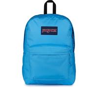 JanSport SuperBreak One Zaino - Zaino leggero per tutti i giorni con tasca portaoggetti frontale, capacità 25 L, 42 x 33 x 21 cm - Electric Azul