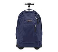 JANSPORT Zaino Trolley porta computer DRIVER 8 - Misure: 36 X 52 X 26 cm - Polyestere e Nylon - Tasca imbottita porta computer, spallacci a scomparsa, bastone telescopico con 2 altezze - Colore: Blu