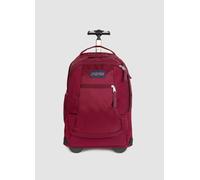 JANSPORT, Zaino Trolley Rosso Con Ruote E Tasche Zip, Uomo, Rosso, Taglia: ONE SIZE