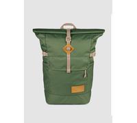 JANSPORT, Zaino Verde Arrotolabile Con Tasche, Uomo, Verde, Taglia: ONE SIZE