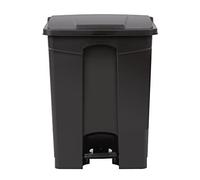 Jantex CW723 cucina pattumiera a pedale, 65 l, nero