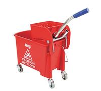 Jantex DL912 secchio e strizzatore, 20 l, rosso