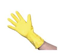 Jantex - Guanti per uso domestico, M, Giallo, 1