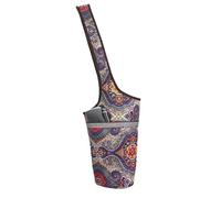 Janurium Borsa per tappetino da yoga, borsa lunga per tappetino da yoga | Si adatta alla maggior parte delle dimensioni imbottite, borsa a tracolla per l'organizzazione dell'allenamento per spiaggia