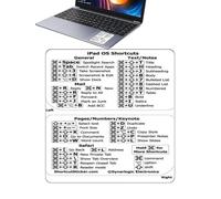 Janurium Scorciatoie da tastiera: adesivi leggeri con tasti di scelta rapida per laptop, decalcomanie per tastiera portatile | Adesivi per per PC resistenti ai graffi, guida di riferimento rapida per