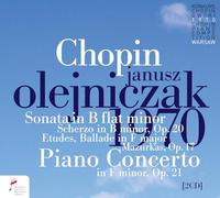 Janusz Olejniczak; Warsaw Philharmonic Orchestra; Witold Rowicki - Fryderyk Chopin: Piano Concerto Op. 21 & Other Works (Janusz Olejniczak 1970)