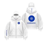 JANZBZSU Felpa con Cappuccio Passamontagna da Uomo con Doppio per C.a.r.d.an.o A.D.A. Giacca Cerniera Intera Color Collisione Cappotto-BaiS||m