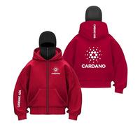 JANZBZSU Passamontagna con Cappuccio da Uomo per C.a.r.d.an.o A.D.A. Abbigliamento Palestra Capispalla Top Felpe A Maniche Lunghe-HongS||m